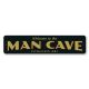 Lizton Sign Shop - Man Cave Welcome Sign