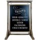 Rustic Handcrafted Chalkboard Sign