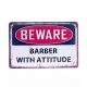 Barber Vintage Metal Sign #46