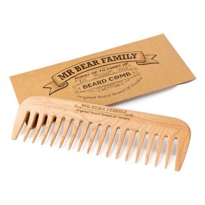 Mr Bear Family Wooden Comb