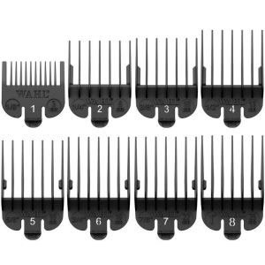Wahl Cutting Guides Black 8-pack (3-25mm)
