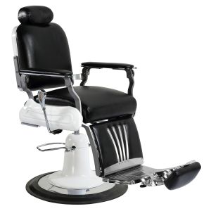 Chelece Classic Barber Chair Elegance, Black
