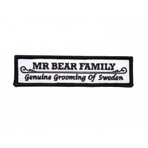 Mr Bear Family Patch - Genuine