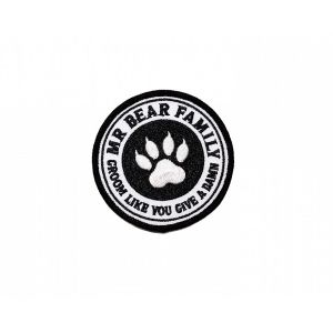 Mr Bear Family Patch - Paw