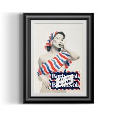 Barba Prints - Barbasol Shaving Cream A4