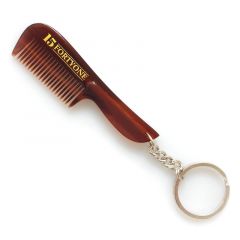 1541 London BC11 Pocket Moustache Comb With Keyring