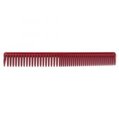 JRL J306 Long Round Tooth Cutting Comb 9" red 