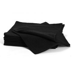 Terry Towel Black 34 x 82 cm 12-pack