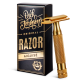 Dick Johnson Excuse My French Razor Aiguise Gold  (closed comb)