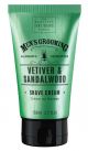 The Scottish Fine Soaps Vetiver & Sandalwood Shave Cream - rakkräm