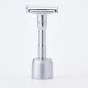 The Shave Factory Adjustable Safety Razor with Stand