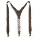 Wiseguy Original Suspenders Crazy Horse Flex Schorem Barber No. F2123