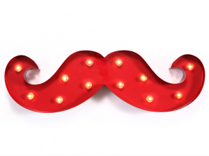 Barber Pro Moustache Light - Red