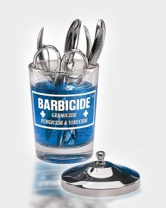 Barbicide Table Jar