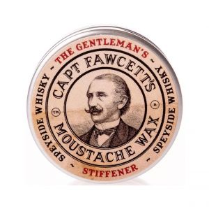 Captain Fawcett Gentleman's Stiffener Malt Whisky Moustache Wax